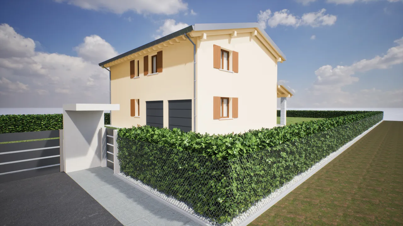 Vista villa Daniela