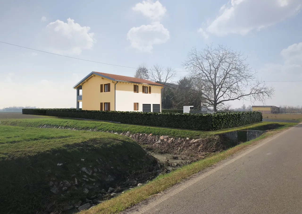 Vista villa Daniela