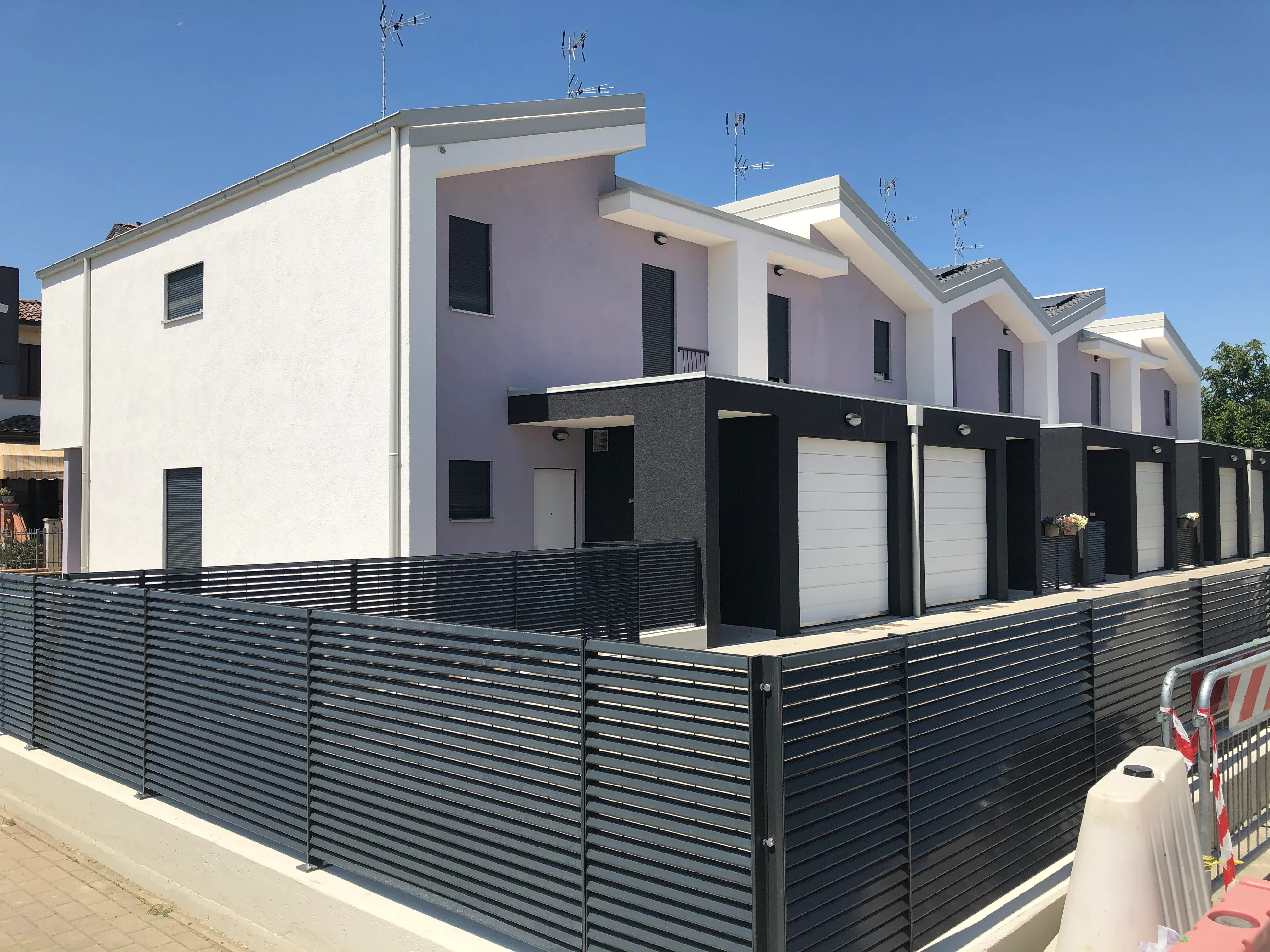 Un quartiere di moderne ed efficienti villette in bioedilizia