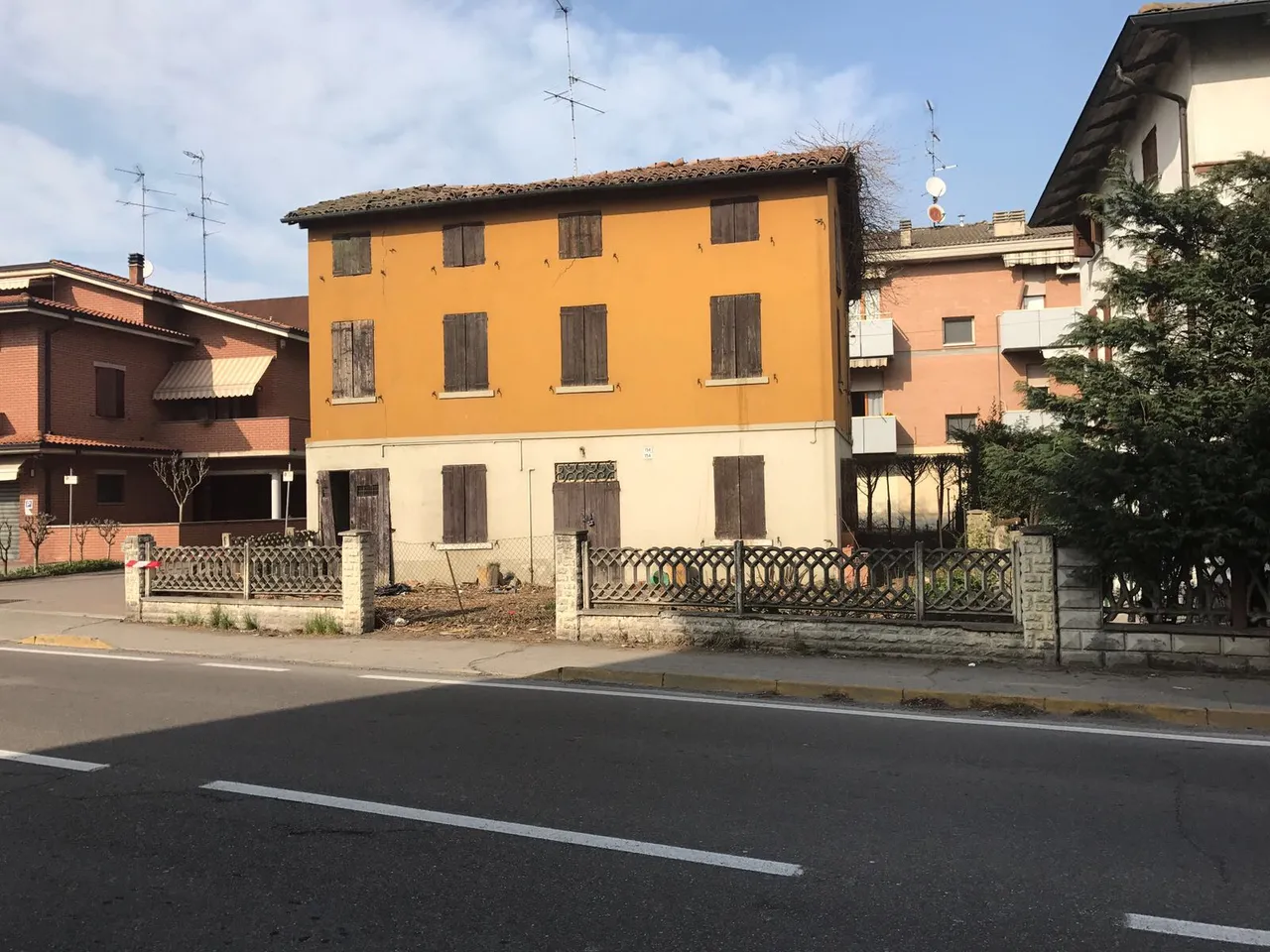 Una nuova costruzione al posto di un rudere...