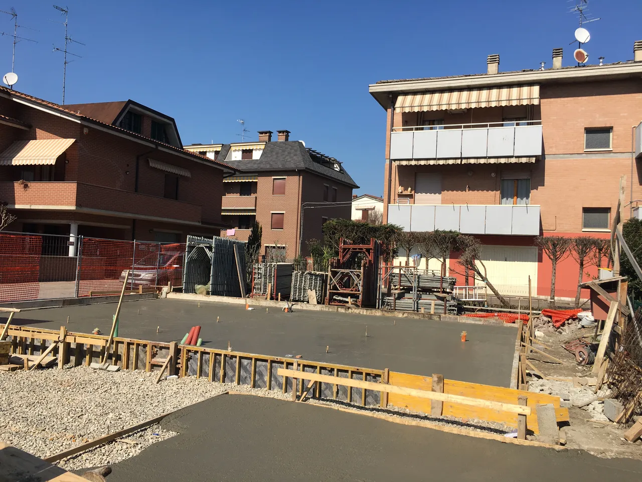 Una nuova costruzione al posto di un rudere...