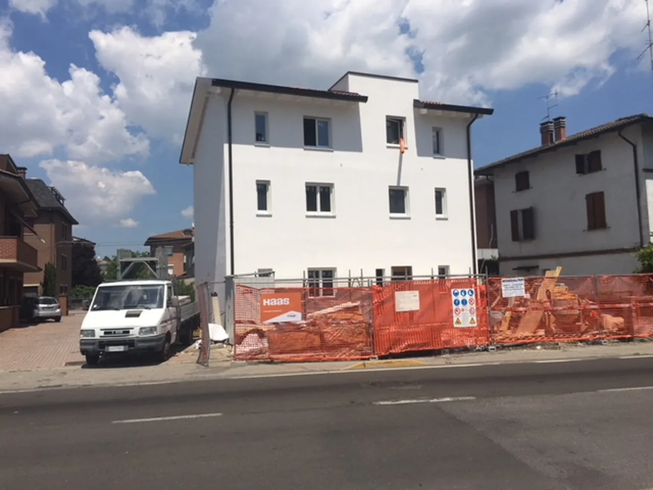 Una nuova costruzione al posto di un rudere...
